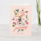 Het leven is een Valentijn van de Reis Feestdagen Kaart (Voorkant)