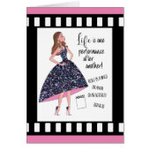 Het leven is een van de prestaties na elkaar! (Voorkant)