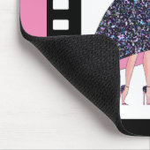 Het leven is een van de prestaties na elkaar! muismat (Hoek)