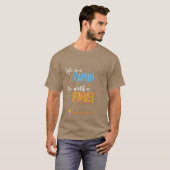 Het leven is een VAPOR; Leef met een Vuur! ++ T-sh T-shirt (Voorkant volledig)