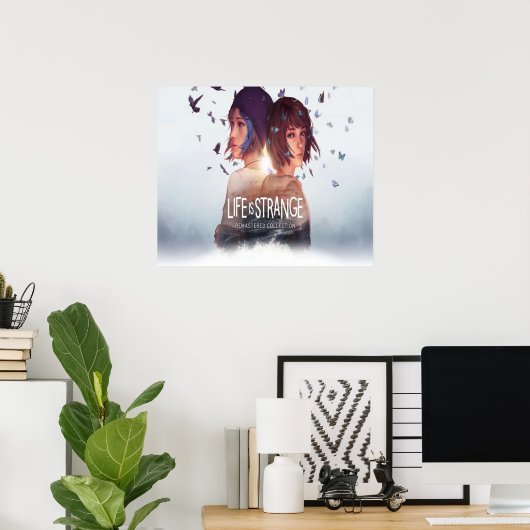 Het leven is een vreemd Collectie met herinnering Poster (Thuiskantoor)