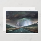 Het leven is een weg briefkaart (Voorkant / Achterkant)