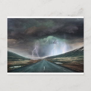 Het leven is een weg briefkaart