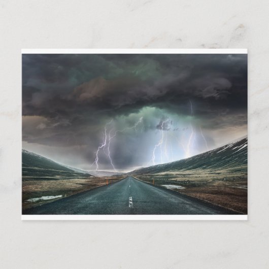 Het leven is een weg briefkaart (Voorkant)