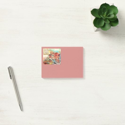 "Het leven is een wervelwind" Post-it® Notes (Kantoor)