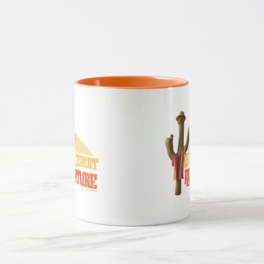 Het leven is een woestijn avontuur mok (Midden)