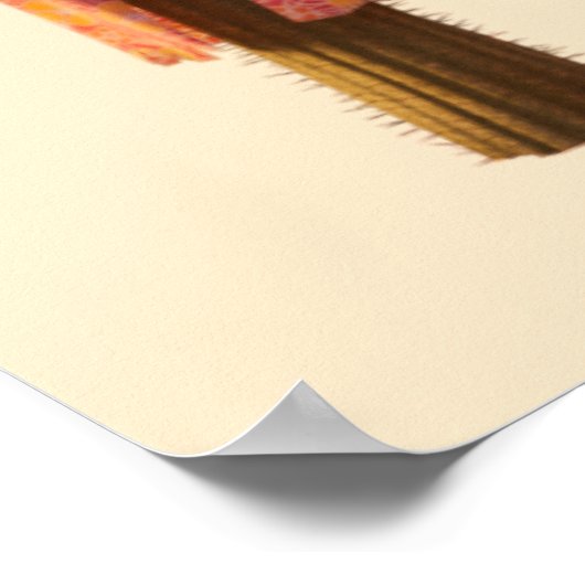 Het leven is een woestijn avontuur poster (Hoek)