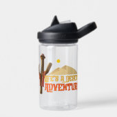 Het leven is een woestijn avontuur waterfles (Links)