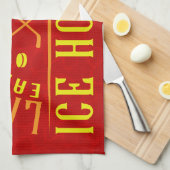 Het leven is eenvoudig in slaap-stand-ijs theedoek (Quarter Fold)