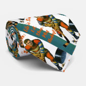 Het leven is eenvoudig om te slapen Hockey Mannen  Stropdas (Opgerold)