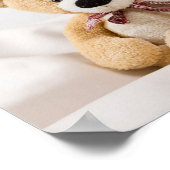 Het leven is eenvoudig teddy Bear Inspirerend cita Poster (Hoek)