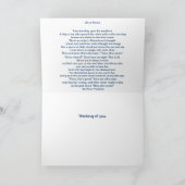 Het leven is etherisch: Sympathie Gedicht Inside C Kaart (Binnen)