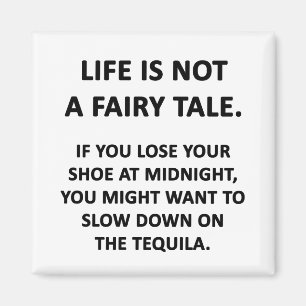 Het leven is geen feilloze taal magneet