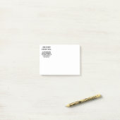 Het leven is geen feilloze taal post-it® notes (Op bureau)