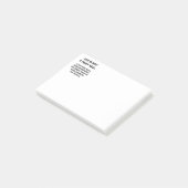 Het leven is geen feilloze taal post-it® notes (Schuin)