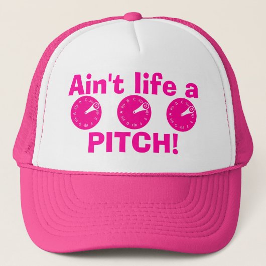 Het leven is geen Pitch. Trucker Pet (Voorkant)