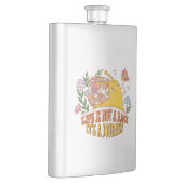 Het leven is geen race, het is een reis flacon (Rechts)