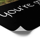 Het leven is geen Spectator Sport Poster (Hoek)