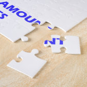 Het leven is gevuld met een bepaalde hoeveelheid l legpuzzel (Zijkant)
