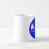 Het leven is geweldig in het meer! koffiemok (Center)