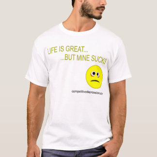 Het leven is geweldig t-shirt