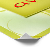 Het leven is geweldige poster (Hoek)