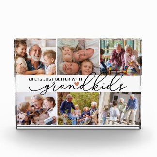 Het leven is gewoon beter met kleinkinderen fotoblokken