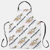 Het leven is gewoon gekopieerd DNA Molecular Biolo Schort (Voorkant)