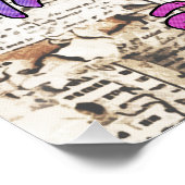 Het leven is gewoon het ene verschrikkelijke ding perfect poster (Hoek)