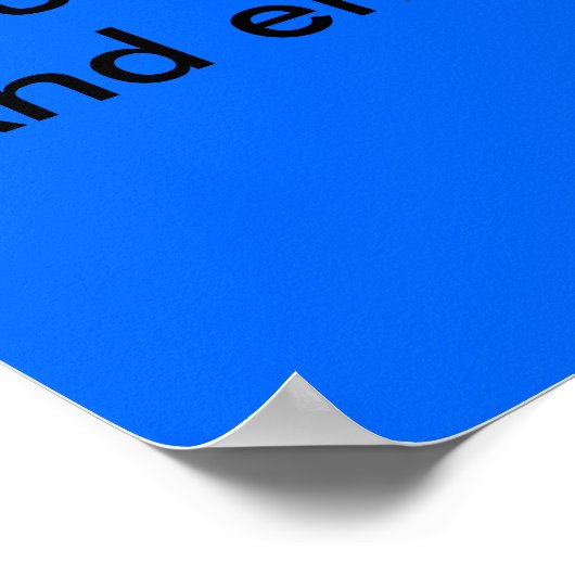 Het leven is goddelijke chaos. Zet hem in. Vergeef Poster (Hoek)