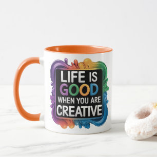 HET LEVEN IS GOED ALS JE CREATIEVE MOK BENT