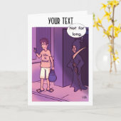 Het leven is goed Gevouwen Wenskaart Kaart (Gele Bloem)