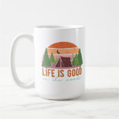 Het leven is goed in de Bossen Koffiemok (Links)