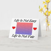 Het leven is GOED! Kaart (Gele Bloem)