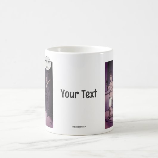 Het leven is goed koffiemok (Center)