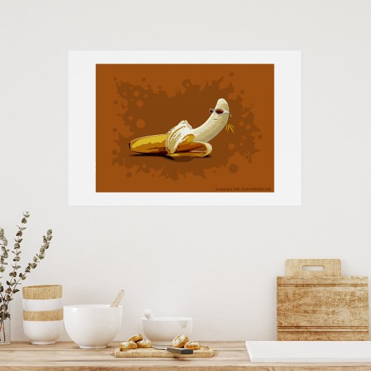 Het leven is goed poster (Keuken)