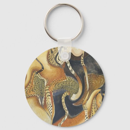 Het leven is goed sleutelhanger (Voorkant)