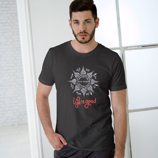 Het leven is goed t-shirt