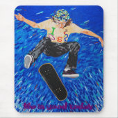 het leven is goed vandaag muismat (Voorkant)