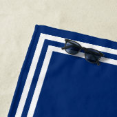 Het leven is Golden Dog Bathing of Beach Towel Strandlaken (In situ)