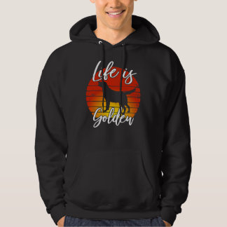 Het leven is Golden Retriever Lab Dog Super  Sty Hoodie