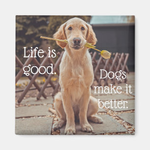 Het leven is Good Dog Magnet