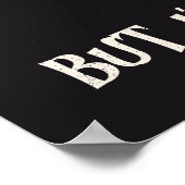 Het leven is grimmig grappig maaier grappige sarca poster (Hoek)