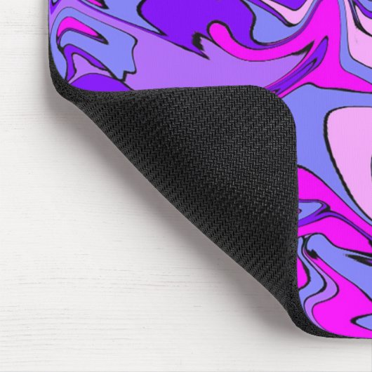 Het leven is Groovy, Man! Cool Retro Funky Line Muismat (Hoek)