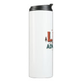 Het leven is grote avonturen thermosbeker (Gedraaid links)