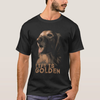 Het leven is gulden voor gulden retroflectoren t-shirt
