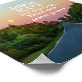 Het leven is hard, maar je Poster ook afdrukken (Hoek)