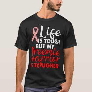 Het leven is hard, maar mijn preemie-wortel is vee t-shirt
