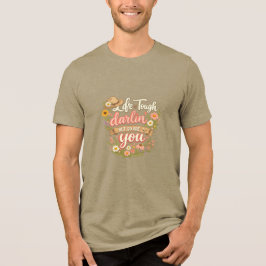 Het leven is hard schat Tri-Blend shirt