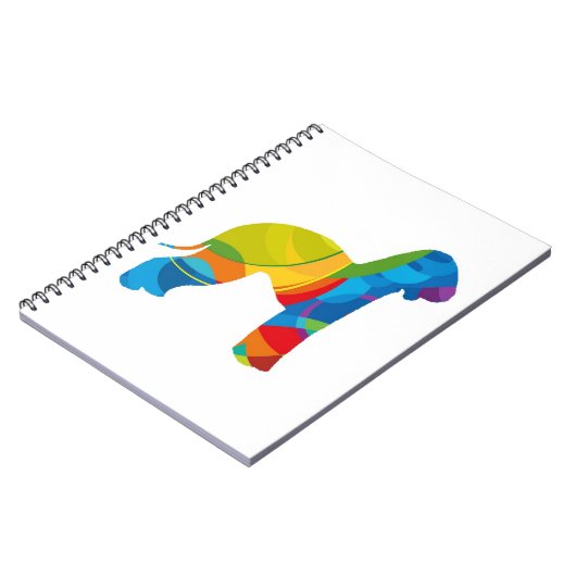 Het leven is helder met een Bedlington Terrier Notitieboek (Linkerzijde)